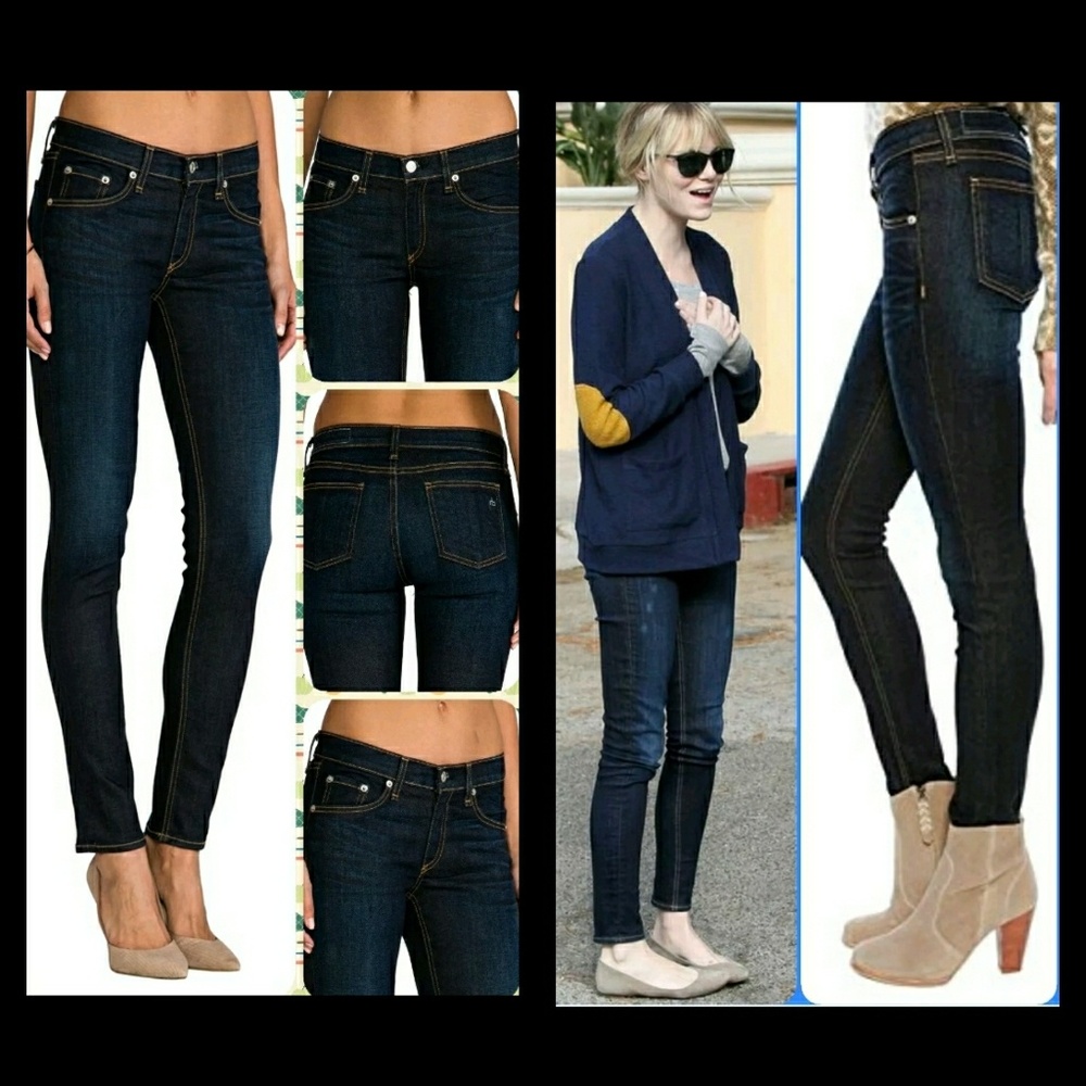 💣LAST 1💥 Rag & Bone Skinny Jeans Kensington wash - Picture 3 of 8